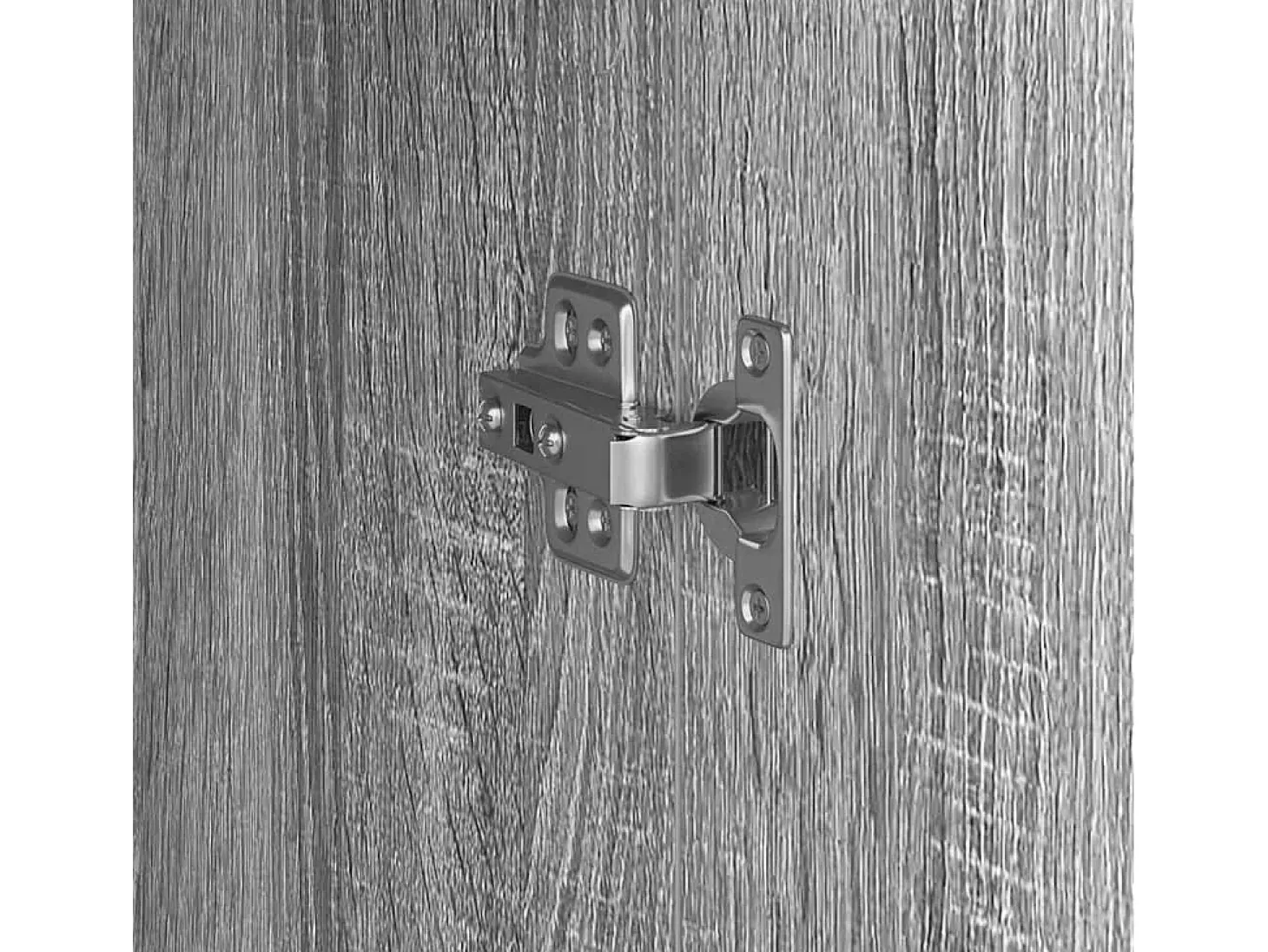 Escritorio con almacenaje 2 piezas Sonoma gris 102 x 50 x 124 cm
