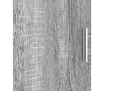 Escritorio con almacenaje 2 piezas Sonoma gris 102 x 50 x 124 cm