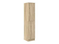Escritorio de madera de ingeniería de roble Sonoma con almacenamiento