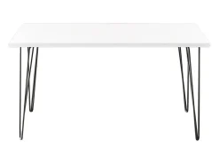 Escritorio VOSS 138 x 68 cm para oficina, despacho, taller Blanco