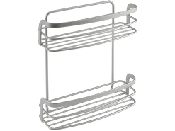 Estantería de Cocina 2 Niveles EUREKA Metaltex Gris Polytherm®