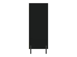 Estantería negra 69,5x32,5x90 cm madera de ingeniería