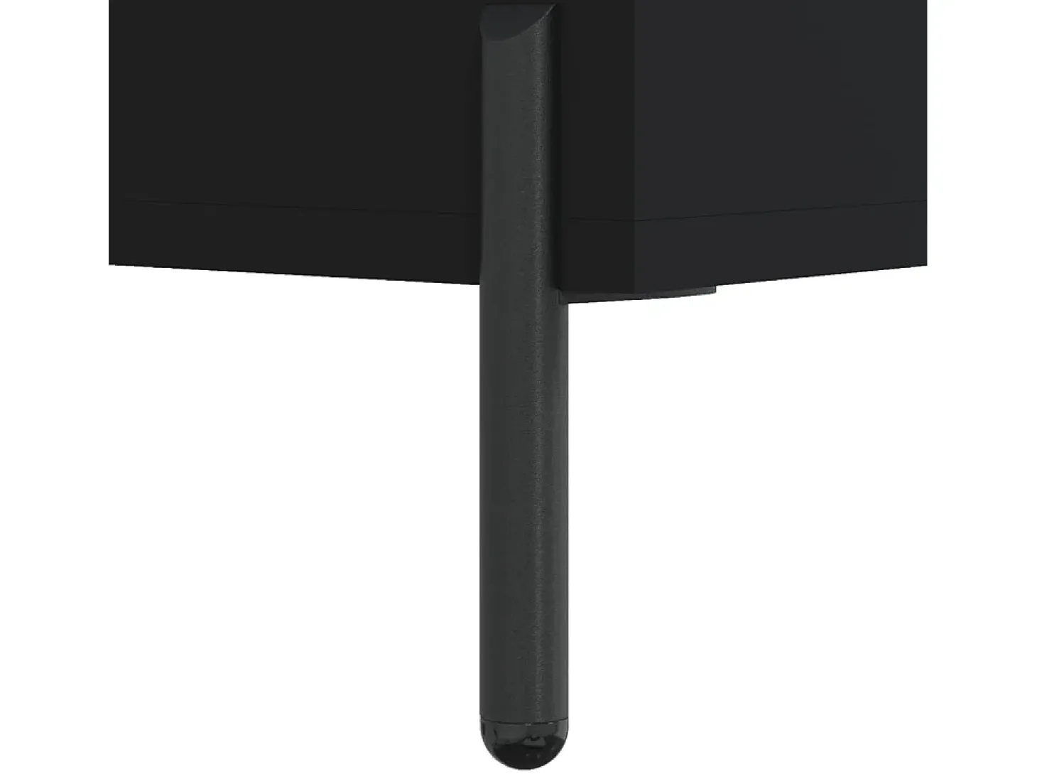 Estantería negra 69,5x32,5x90 cm madera de ingeniería