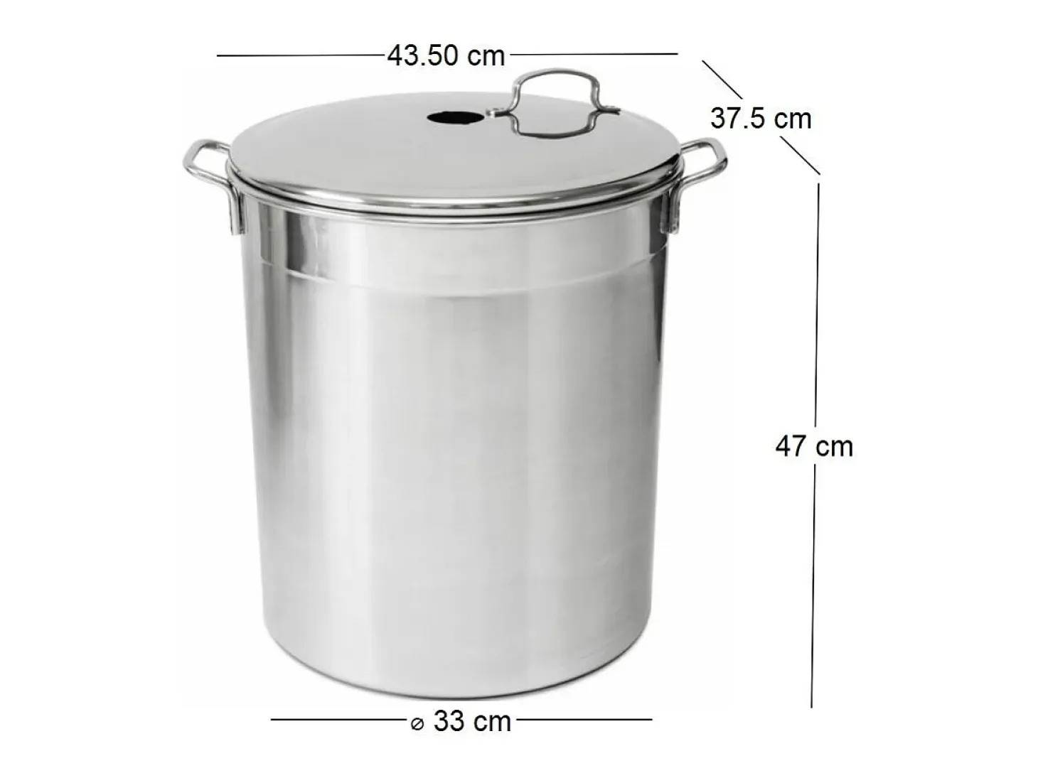 Esterilizador u olla de acero inoxidable Para 12 tarros