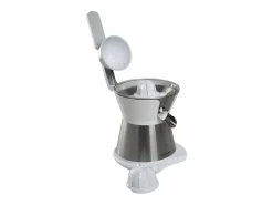 Exprimidor de brazo Juicy Plus Universal Blue 300W 2 conos blanco
