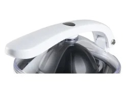 Exprimidor de cítricos con palanca DOMO DO9269J 160W blanco, tamiz ajustable, 460 ml, pico vertedor con tapa