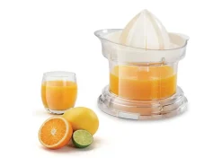 Exprimidor de cítricos Metaltex Citrus+ 2 en 1 300 ml Blanco Plástico