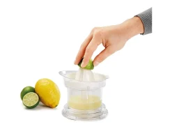 Exprimidor de cítricos Metaltex Citrus+ 2 en 1 300 ml Blanco Plástico