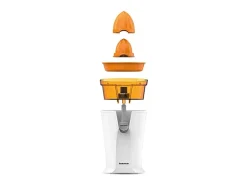 Exprimidor de cítricos 40W 2 Conos Blanco Naranja Taurus - Citrus Up