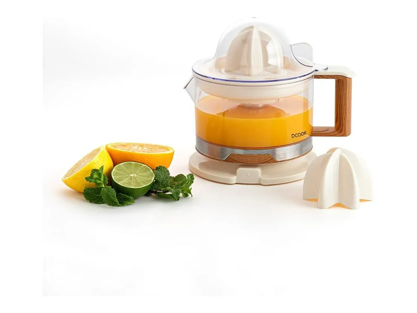 Exprimidor eléctrico Baltic Dcook 40W 5 potencias blanco/natural 0,5L