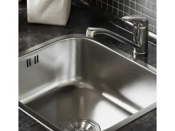 Fregadero acero 39x44x19.5 flova