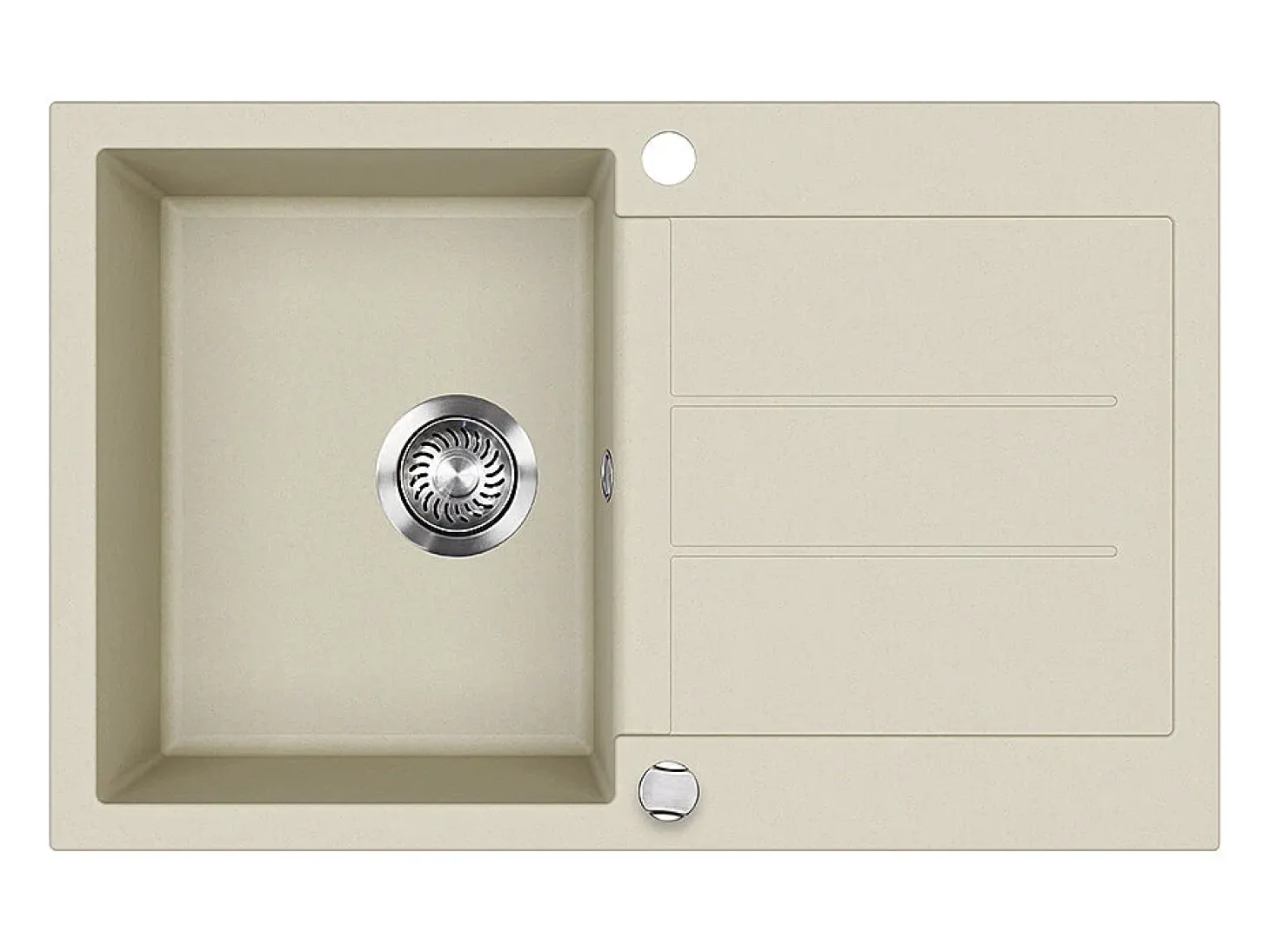 Fregadero beige 78x50x20 kapstadt
