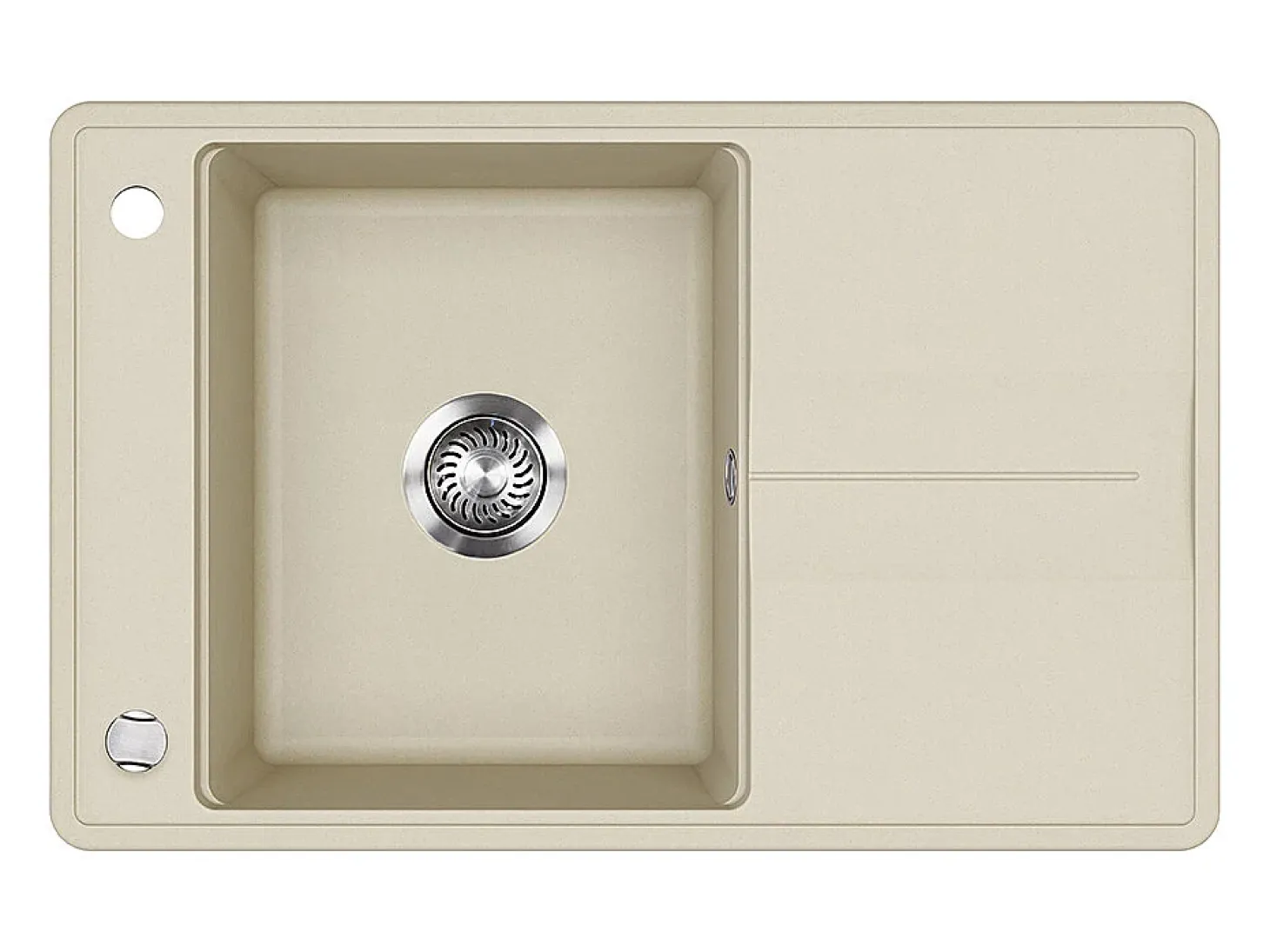 Fregadero beige 78x50x20 kyoto
