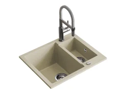 Fregadero beige 58x50x28 prag