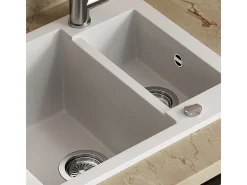 Fregadero blanco 58x50x28 prag
