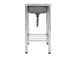 Fregadero de camping de un seno acero inoxidable ES289982