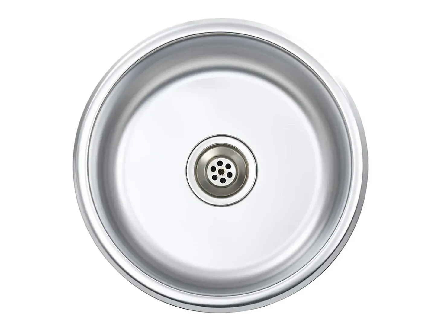 Fregadero de cocina con colador y sifón de acero inoxidable
