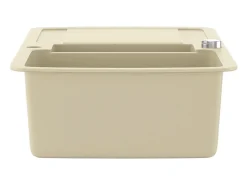 Fregadero de cocina de granito con dos senos beige ES387562