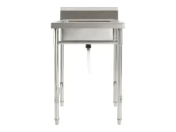 Fregadero de cocina Fregadero individual Acero inoxidable