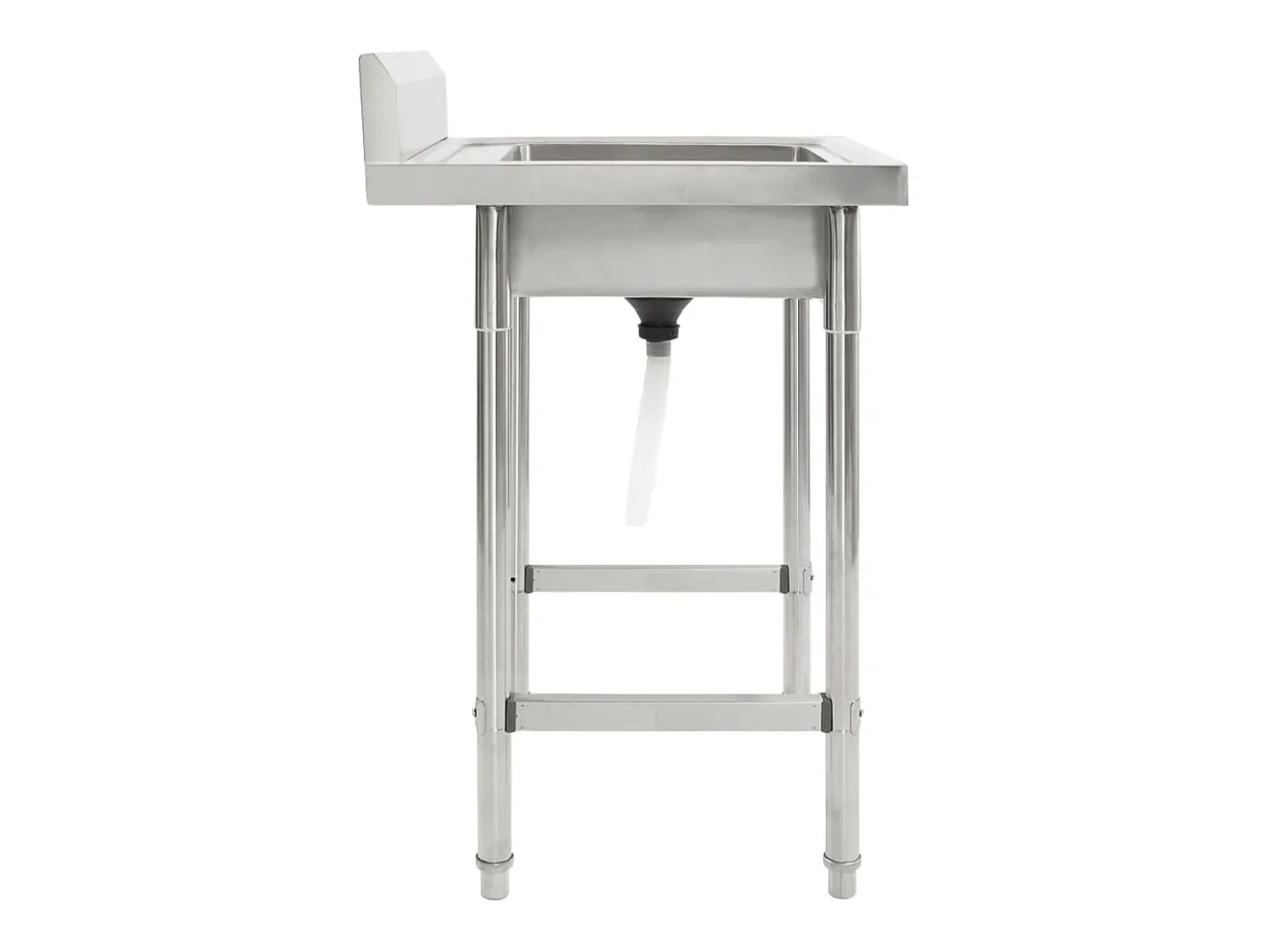Fregadero de cocina Fregadero individual Acero inoxidable