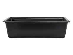 Fregadero de Cocina SucceBuy Moderno en Granito de 83,8 cm, Fregadero bajo Encimera de Cubeta Grande Simple, Cubeta Lavadora con Múltiples Accesorios