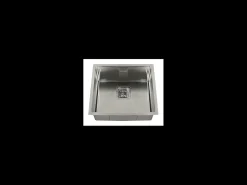 Fregadero de un seno en inox con bandeja Laos, 21,5 cm(alto) 49 cm(ancho) 44 cm(largo)