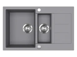 Fregadero gris 80x50x20 seattle