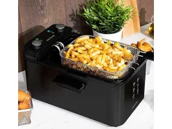 Freidora Cecotec CleanFry Infinity 3000 Black 2400W 3L negro