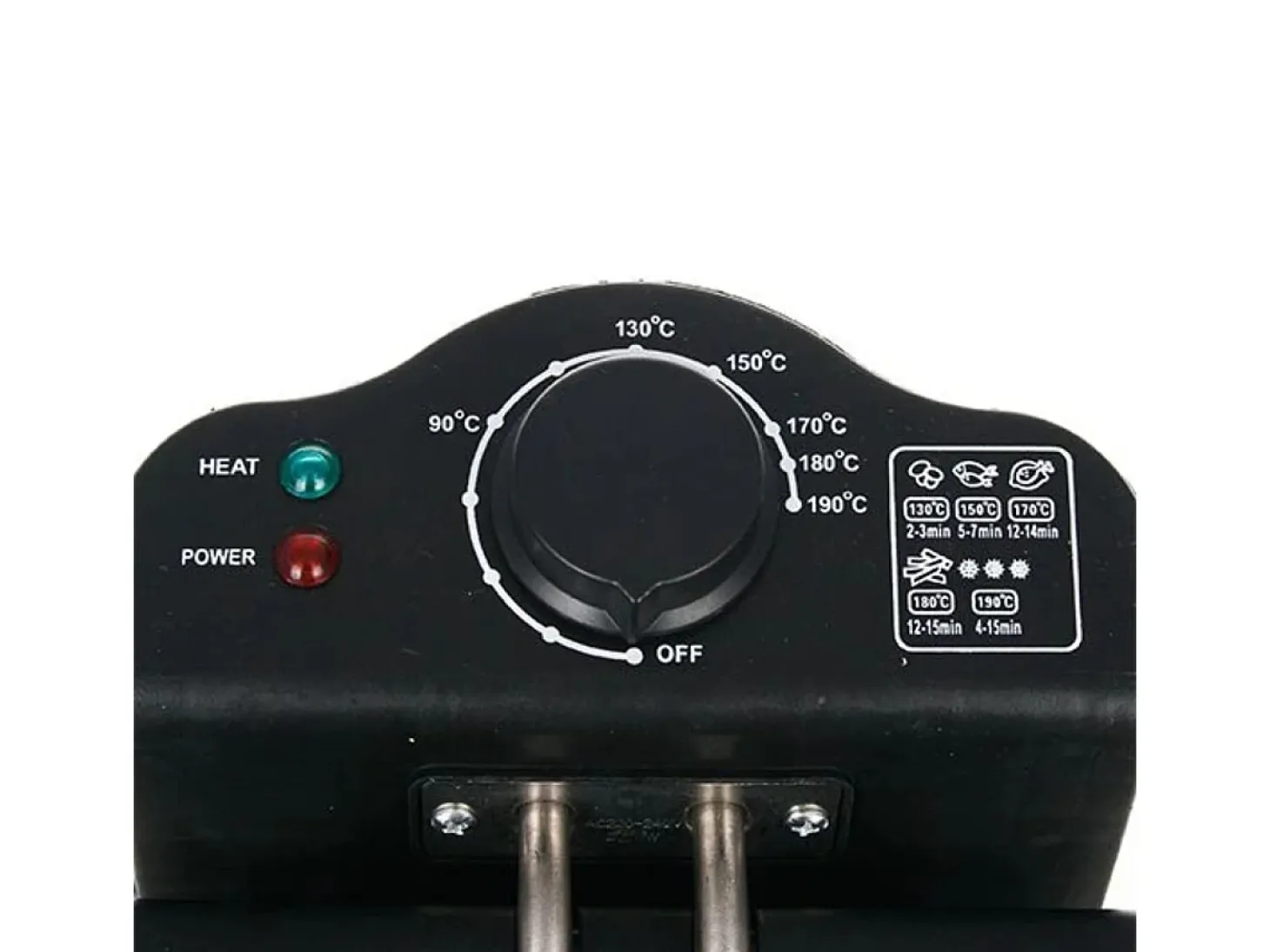 Freidora de aceite Emerio DF-120482.2 2000W 3L negro
