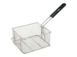 Freidora de acero inoxidable 1 depósito de 10 litros cuba profesional extraíble 3614005