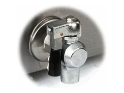 Freidora de acero inoxidable con 2 depósitos de 16 litros resistencia extraíble grifo de vaciado modelo profesional 380V 3614029