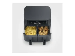 Freidora de aire caliente SEVERIN FR2463 8L doble cubeta 2600W 10 programas con función Sync Cook