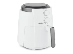 Freidora de aire caliente MEDION MD13020 1500W, 4,7L, Temporizador 60 min, Temperatura ajustable hasta 200°C, Blanco