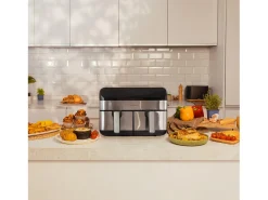 Freidora de aire Cecotec Cecofry Advance 9000 inox 9L 2800W 8 programas negro