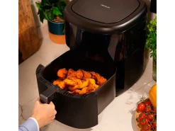 Freidora de aire Cecotec Cecofry Bombastik 6000 1700W 6L 12 modos de cocinado negro