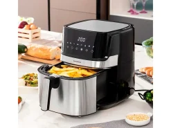 Freidora de aire Fryinn Pro 5500 Innovagoods 1700W 5,5L negro