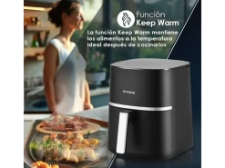 Freidora de aire Hyundai HAF7000D 1800W 7L 10 programas negro
