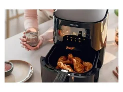 Freidora de aire Philips HD9252/70 1400W 4,1L 7 modos negro