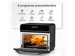 Freidora de aire Ufesa Magnum 1800W 23L digital 8 programas negro