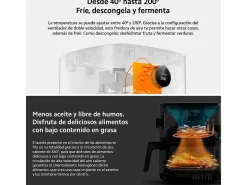 Freidora de aire Xiaomi Mi Smart Air Fryer 1500W 3,5L conexión WiFi blanco