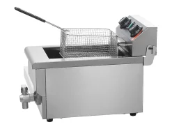 Freidora Eléctrica Comercial SucceBuy 3000 W 9 L en Acero Inoxidable Mejorada a 200 °C