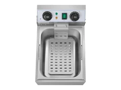 Freidora eléctrica profesional para restaurantes 1 x 10 litros temporizador 14_0001775