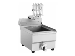 Freidora eléctrica profesional para restaurante de 10 litros con grifo de vaciado 14_0001780