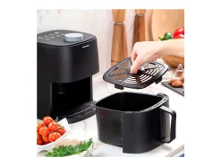 Freidora sin aceite Fryinn Lite 2000 InnovaGoods 1200W 2L negro 25x25,5x21,5 cm