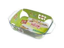 Fuente rectangular Let's Share Pyrex vidrio 31,5x19,7x6,4 cm