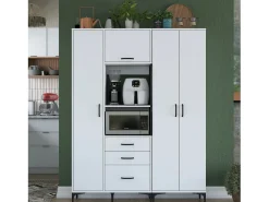 Gabinete multiusos JE131 2989 Blanco 150x198.6x40 cm