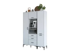 Gabinete multiusos JE118 2964 Blanco 130x198.6x40 cm