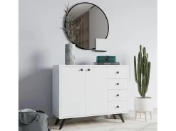 Gabinete multiusos Waga Blanco 100x82x35 cm