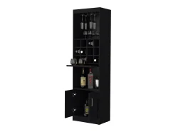 Gabinete para bar Kevil, wengué