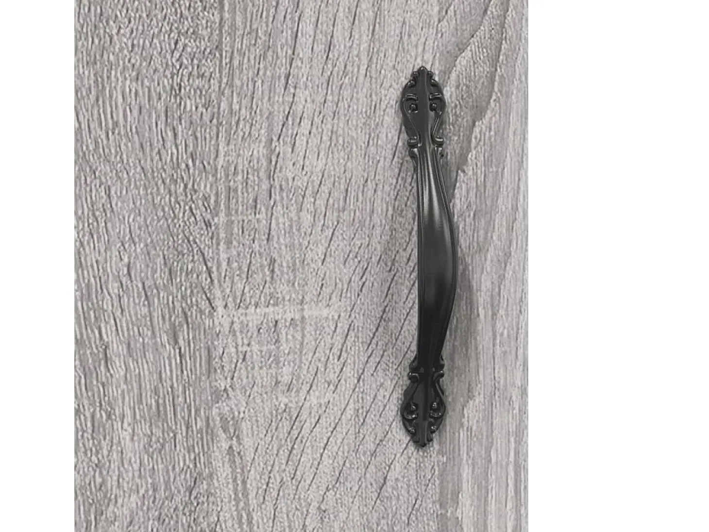 Gabinetes de pared de 2 piezas de madera de ingeniería gris Sonoma